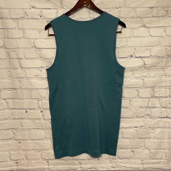 Zyia Active Ribbed Tank Top Blue Sz XXL - Picture 2 of 7